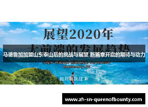 马德鲁加加盟山东泰山后的挑战与展望 新篇章开启的期待与动力