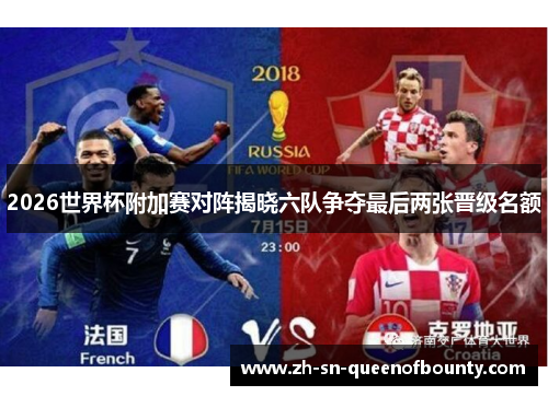 2026世界杯附加赛对阵揭晓六队争夺最后两张晋级名额